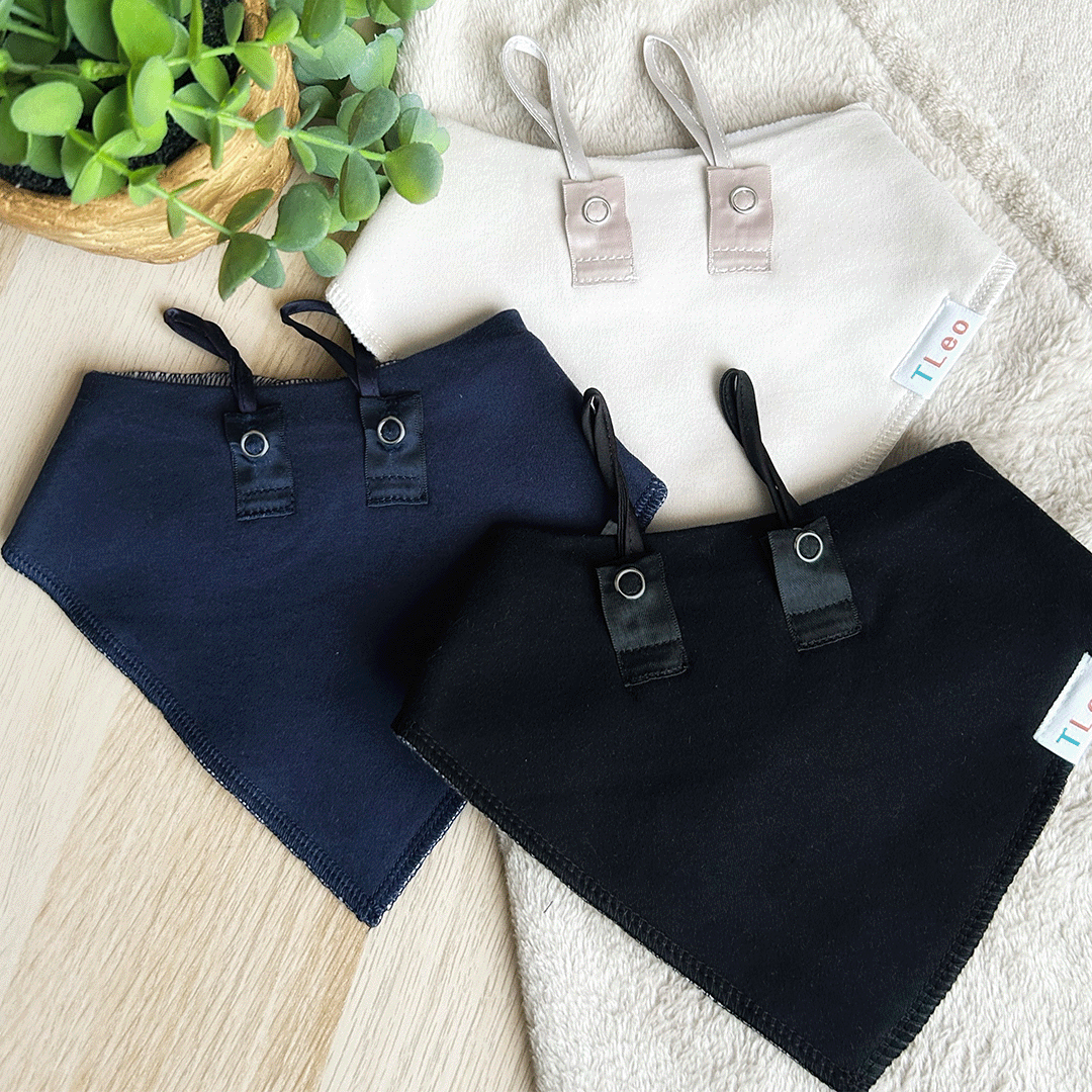 Modern Contrast Bib Trio