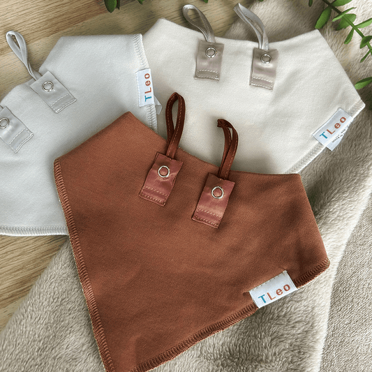 Warm Neutrals Bib Trio